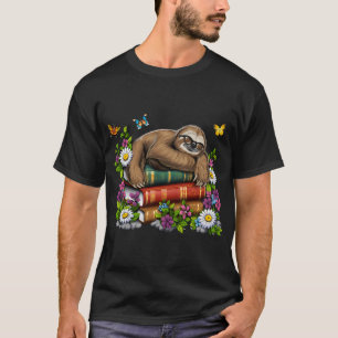 Luie Luiaard Boekliefhebber T-shirt