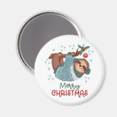 Luie Luiaard Kerstmagneet Magneet (Voorkant / Achterkant)