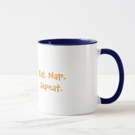 Luie Luiaard Mok – Eten. Slapen. Herhalen ☕🐾