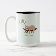 Luie Luiaard Mok – Grappig Ontspannend Cadeaubeker