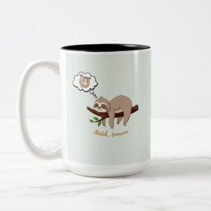 Luie Luiaard Mok – Grappig Ontspannend Cadeaubeker