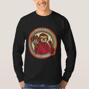 luie luiaard niet snel alleen woedend t-shirt