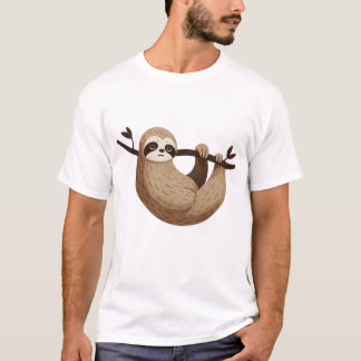 Luie Luiaard Ontspannen Design T-shirt