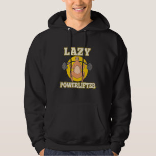 Luie Luiaard Powerlifter Gewichtheffer Barbell Gym Hoodie