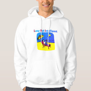 LUIE MAAR INTELLIGENTE HOODIE SWEATSHIRT GEMERKT