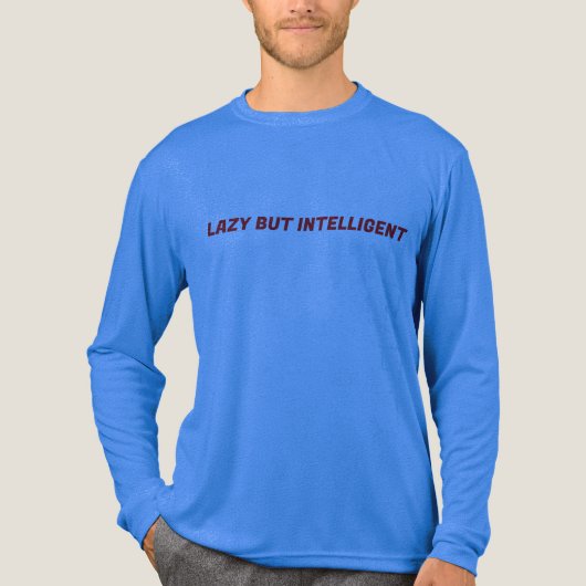 LUIE MAAR INTELLIGENTE TM T-SHIRT (Voorkant volledig)