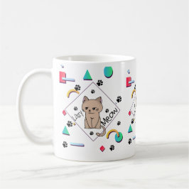 Luie Meow – beste luie kat ontwerp Koffiemok