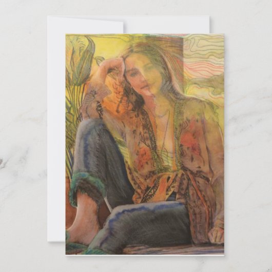 luie namiddag kaart (Voorkant)