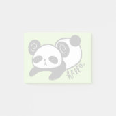 luie panda sticker post-it® notes (Voorkant)