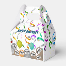 luie partij Confetti ballonnen gekrulde streamers