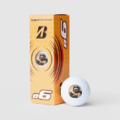 luie raceauto-bestuurder golfballen (Verpakking)