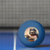 luie raceauto-bestuurder pingpongbal (Net)