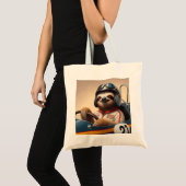 luie raceauto-bestuurder tote bag (Voorkant (product))