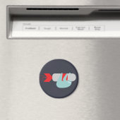 luie raketmagneet magneet (Insitu (Vaatwasser))