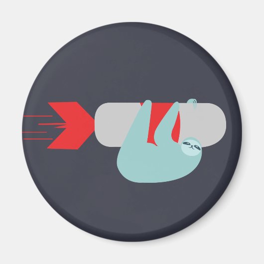 luie raketmagneet magneet (Voorkant)