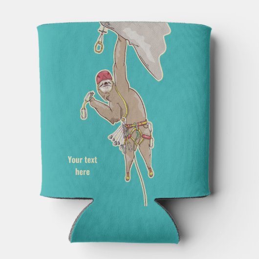 Luie rotsklimmen blikjeskoeler (Achterkant)