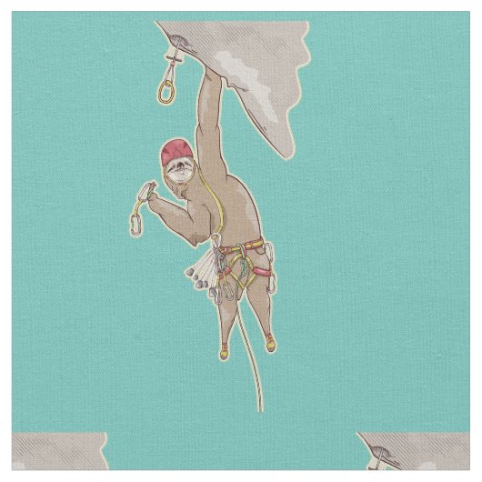 Luie rotsklimmen stof (Close Up)