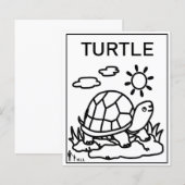 luie schildpad (Voorkant / Achterkant)