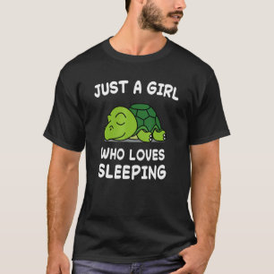 Luie schildpad Turtles Nap Slapen Slaap Pyjama Pij T-shirt