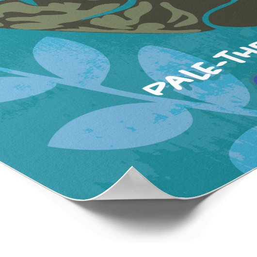 Luie Soort Art Poster (Hoek)