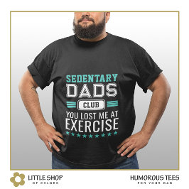 Luie Vaders Club Universitaire Stijl Aanpasbaar T-shirt