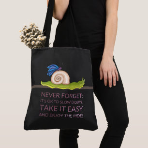 luie vlinder tote bag