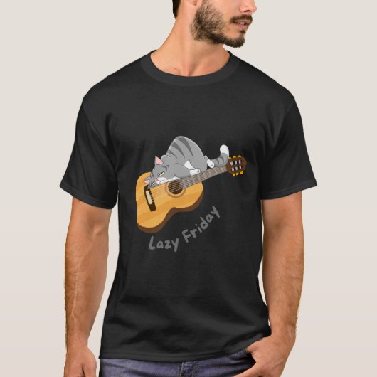 Luie vrijdag T-shirt (Voorkant)