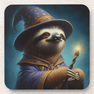 luie wizard bier onderzetter