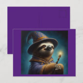 luie wizard briefkaart (Voorkant / Achterkant)