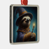 luie wizard metalen ornament (Rechts)