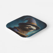 luie wizard papieren bordje (Gebogen)