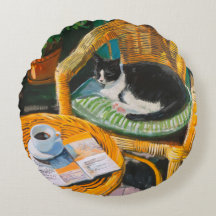 Luie zondagochtend | Gezellige kat & koffie schild