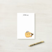 luie zondagochtend post-it® notes (Op bureau)