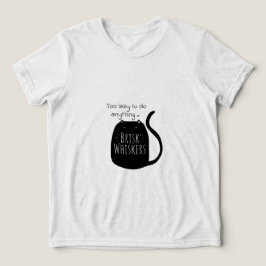 Luie zwarte kat Tri-Blend shirt
