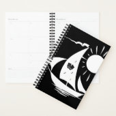 Luiedag zeilen theater zeilboot planner (Display)