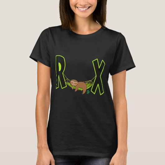 Luieheid Ontspanning Luiaard T-shirt (Voorkant)
