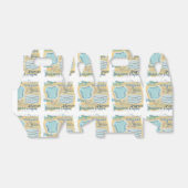 Luier Baby shower Bedankdoosjes (Uitgevouwen)