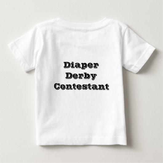 Luier Derby Cowboy Pony Baby Peuter Jongens (Achterkant)