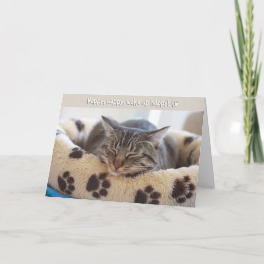 luier kaart (Voorkant)