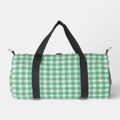 Luier Muntgroene Gingham Plunjezak (Voorkant)