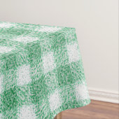 Luier Muntgroene Gingham Tafelkleed (Voorbeeld)