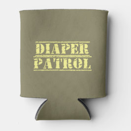 Luier Patrol Koelbox (geel) Blikjeskoeler