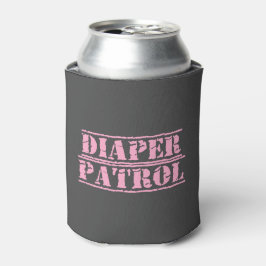 Luier Patrol Koelbox (roze) Blikjeskoeler
