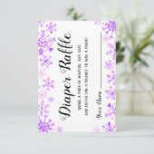 Luier Raffle - Baby Het Is Koud Buiten Kaart (Staand voorkant)