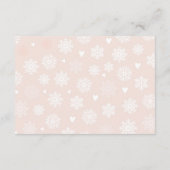 Luier Raffle Baby shower Neutraal Koud Buiten Informatiekaartje (Achterkant)