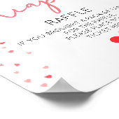 Luier Raffle Baby shower Sign Digitaal of Print (Hoek)