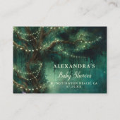 Luier Raffle Betoverde Bos Roze Paddenstoelen Informatiekaartje (Achterkant)