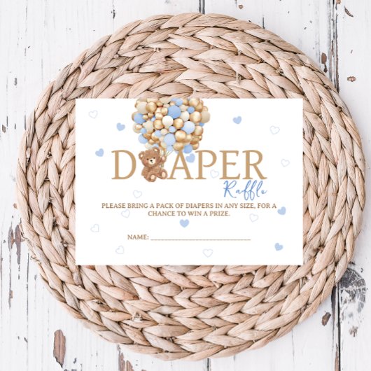 Luier Raffle Blue Beer Informatiekaartje