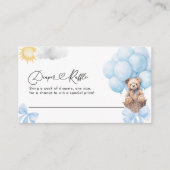 Luier Raffle Blue Beer Kaart (Voorkant)