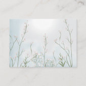 Luier Raffle Boy Blauw Bloemen Douche Informatiekaartje (Achterkant)